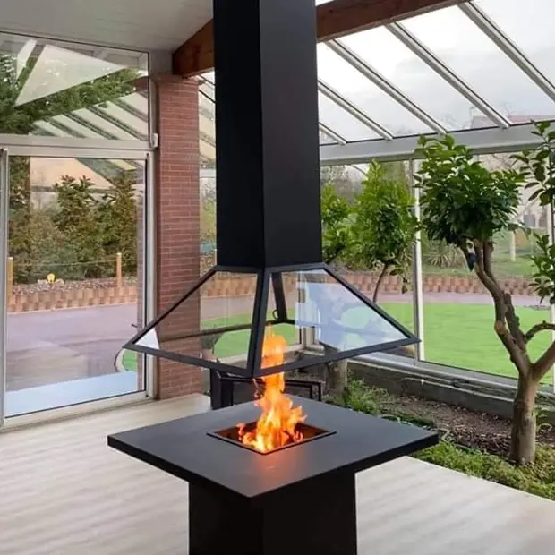 Une magnifique cheminée sur mesure
