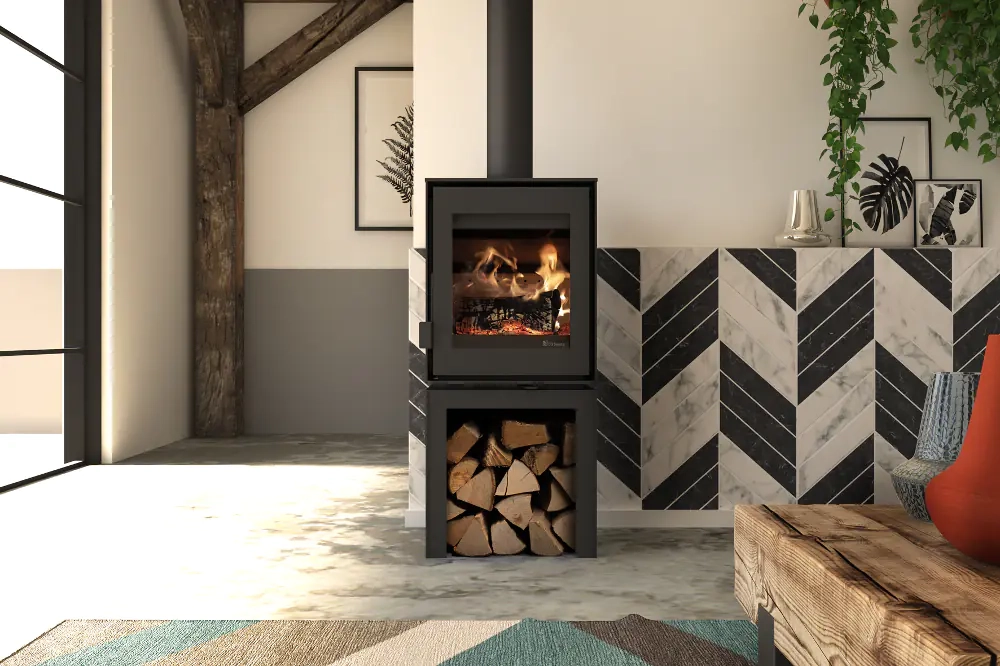Poêle à bois FONTEFLAMME : Modivar 5