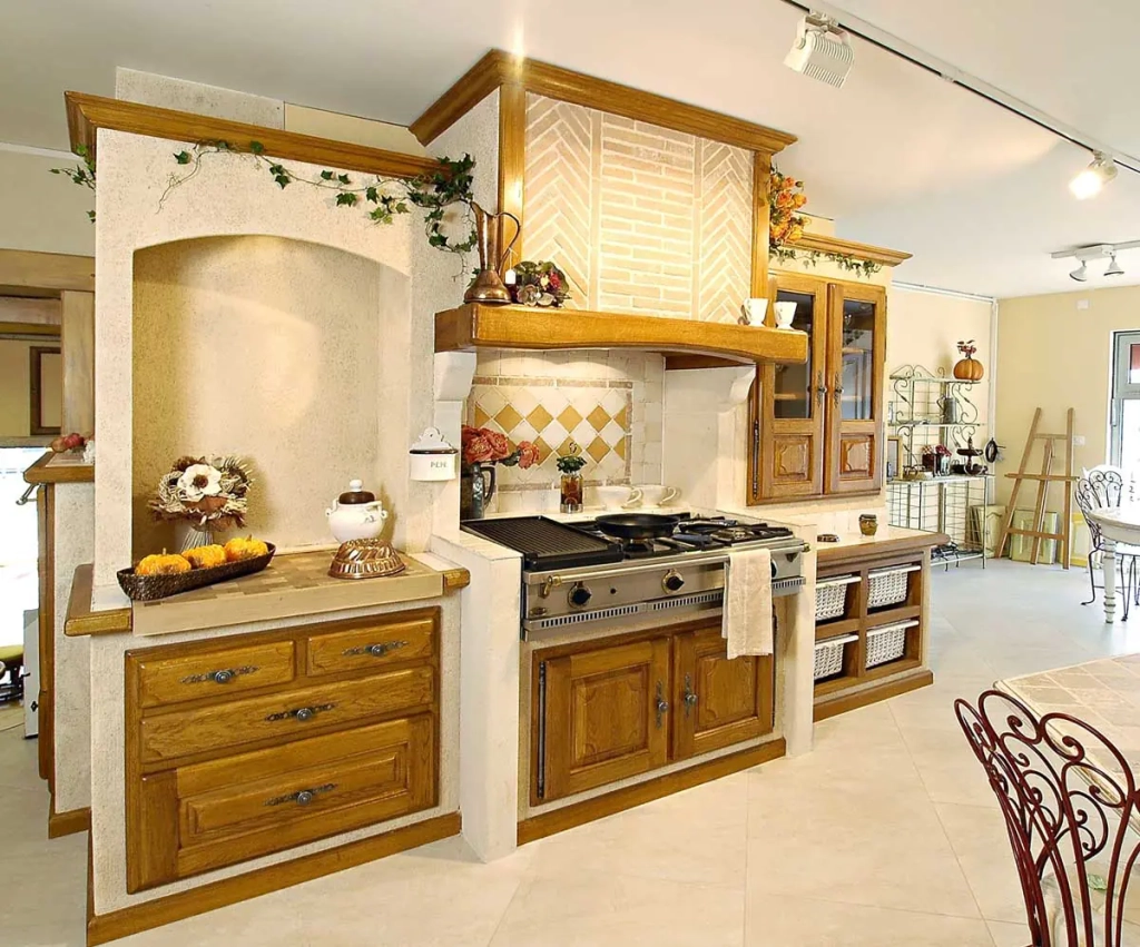 Cuisine Rustique chêne