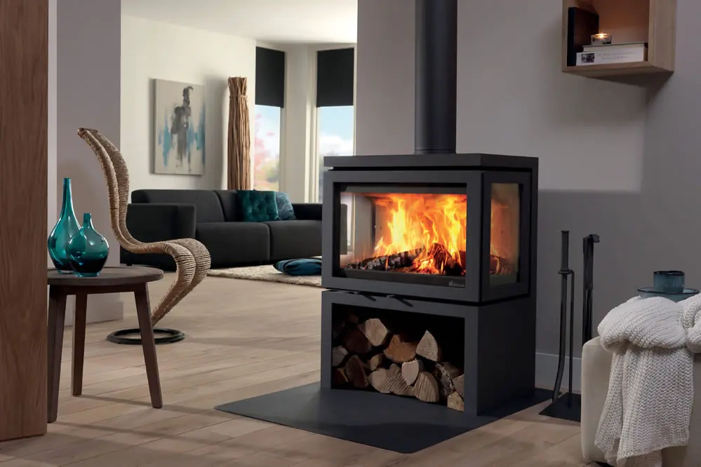 Poêle à bois FONTEFLAMME : Vidar Triple