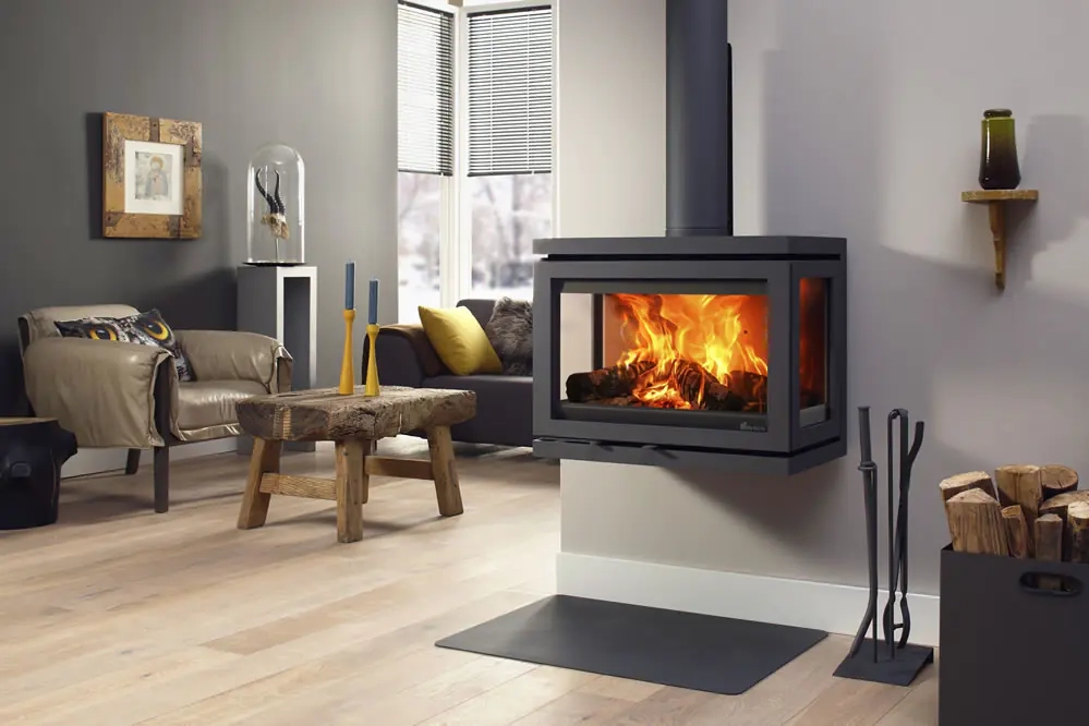 Poêle à bois FONTEFLAMME : Vidar Wall